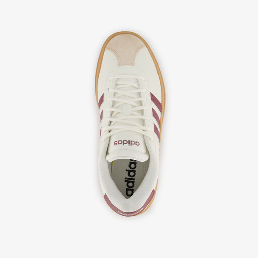 VL Court Bold dames sneakers met plateauzool wit