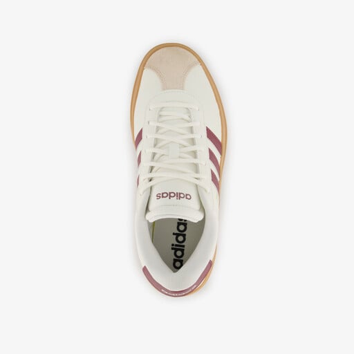 VL Court Bold dames sneakers met plateauzool wit