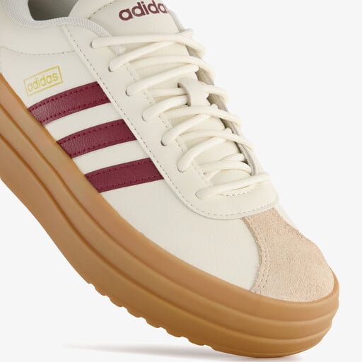 VL Court Bold dames sneakers met plateauzool wit