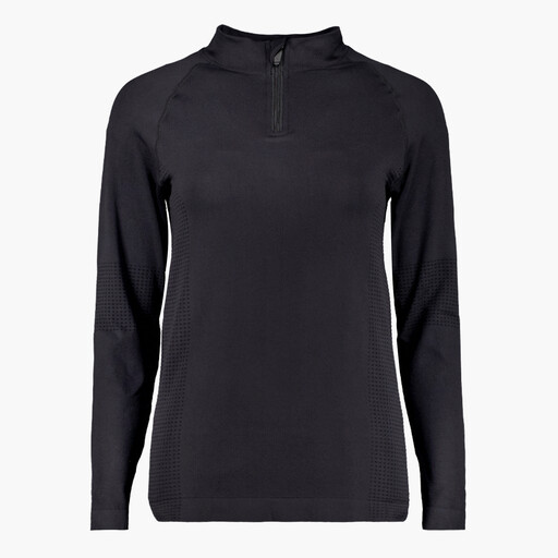 Seamlesss dames sport pully zwart