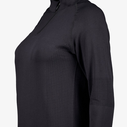 Seamlesss dames sport pully zwart