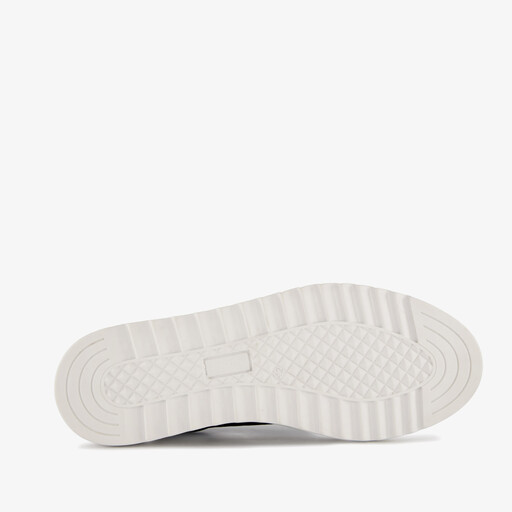 Leren heren sneakers zwart