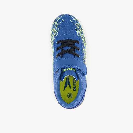 Elevate FG kinder voetbalschoenen blauw geel