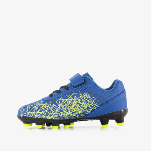 Elevate FG kinder voetbalschoenen blauw geel