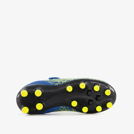 Elevate FG kinder voetbalschoenen blauw geel