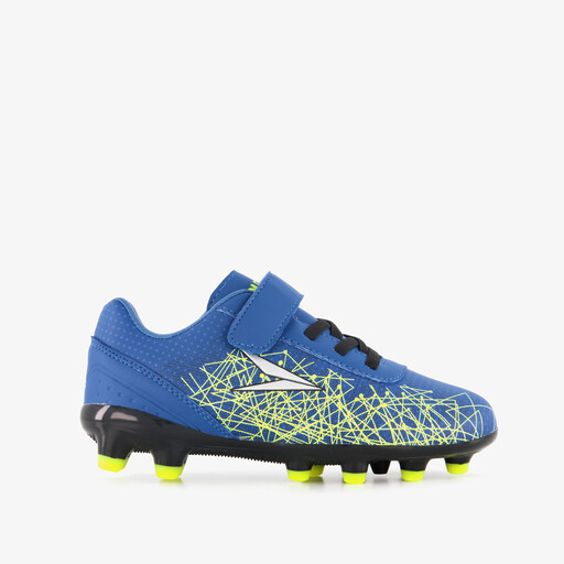 Elevate FG kinder voetbalschoenen blauw geel