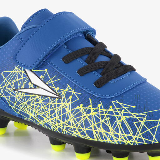 Elevate FG kinder voetbalschoenen blauw geel