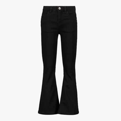 Twoday meisjes flared jeans medium zwart