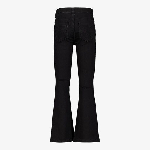 Twoday meisjes flared jeans medium zwart