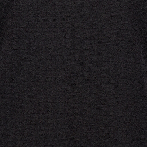 Dames T-shirt met structuur zwart