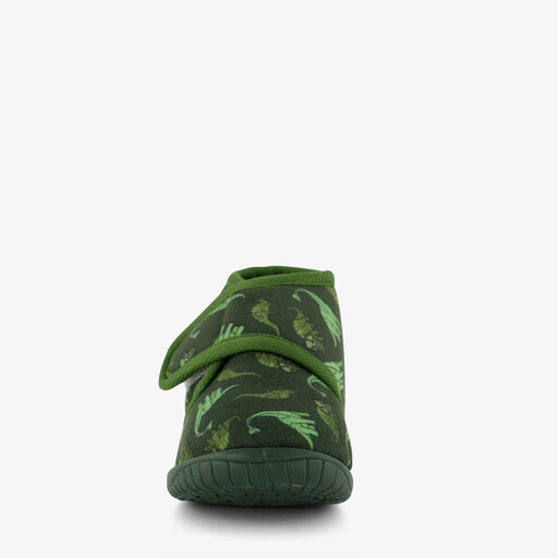 Jongens pantoffels met dino groen