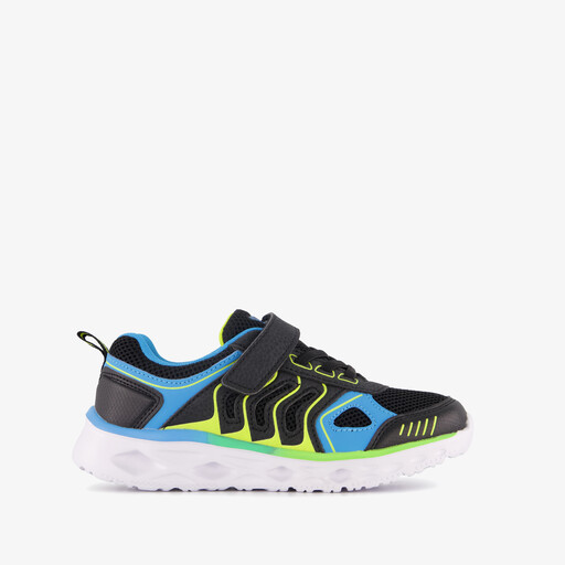 Kinder sportschoenen zwart blauw