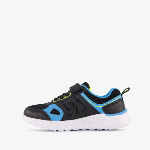 Kinder sportschoenen zwart blauw