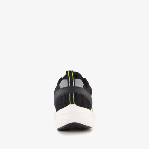 Heren hardloopschoenen zwart geel
