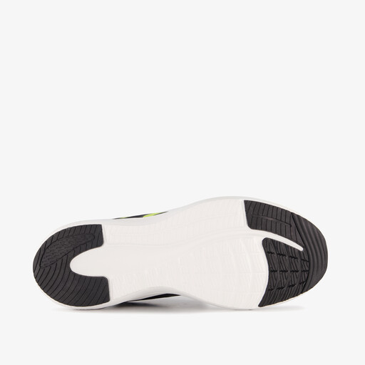 Heren hardloopschoenen zwart geel