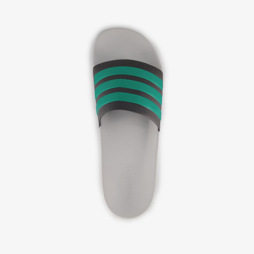 Adilette heren badslippers grijs groen