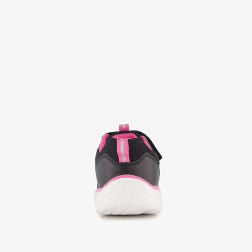 Meisjes sportschoenen zwart roze