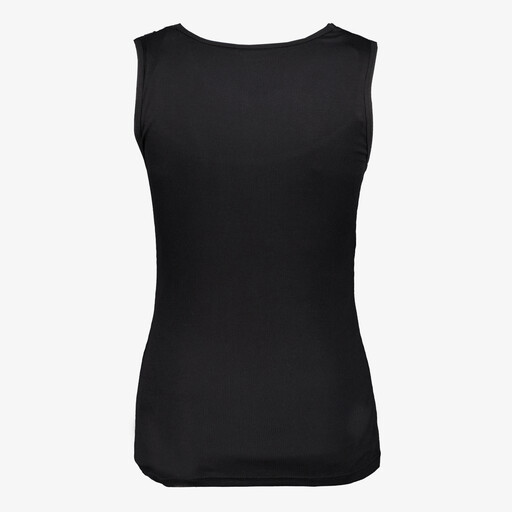 Dames top met kant zwart