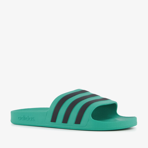 Adilette heren badslippers groen