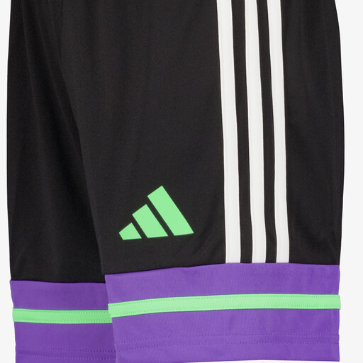 F50 SHO Y kinder voetbalshort zwart paars