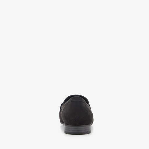 Dames loafers met gesp zwart