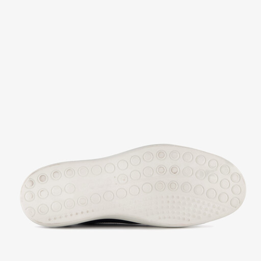 ECCO leren heren sneakers donkerblauw