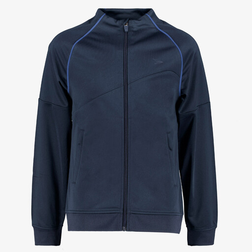 Kinder trainingsjas donkerblauw