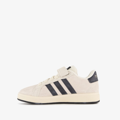 Grand Court 00s kinder sneakers wit zwart