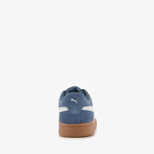Smash 3.0 leren dames sneakers blauw