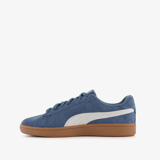 Smash 3.0 leren dames sneakers blauw