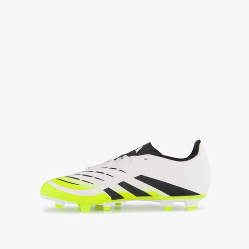 Predator Club MG kinder voetbalschoenen wit zwart