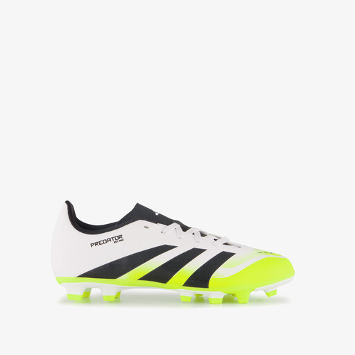 Predator Club MG kinder voetbalschoenen wit zwart