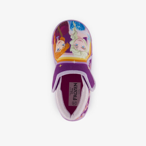 Meisjes pantoffels paars roze