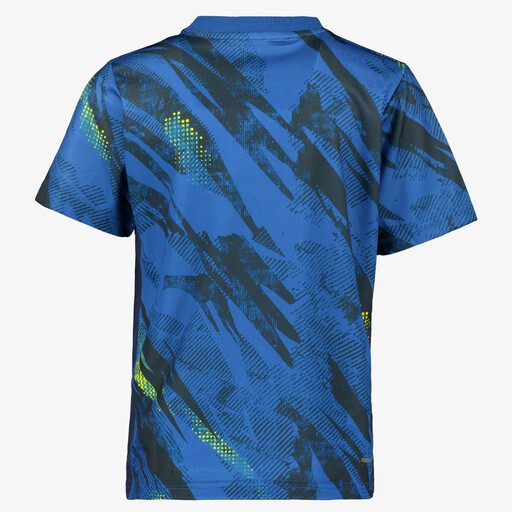 Dry jongens voetbal T-shirt blauw