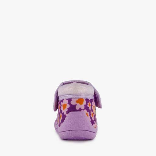 Meisjes pantoffels paars roze