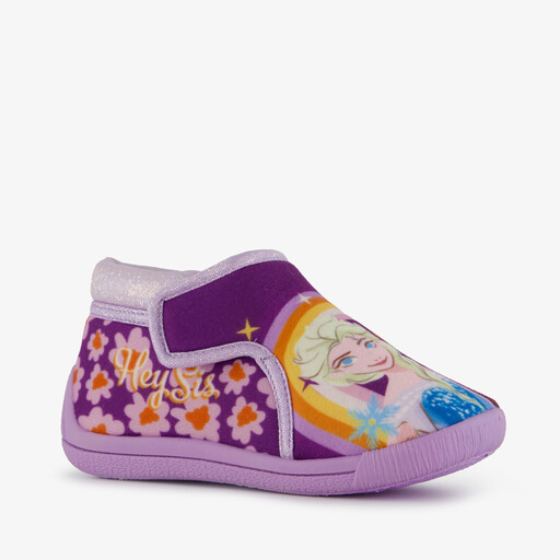 Meisjes pantoffels paars roze
