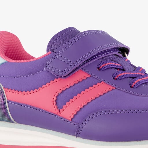 Meisjes sneakers paars roze