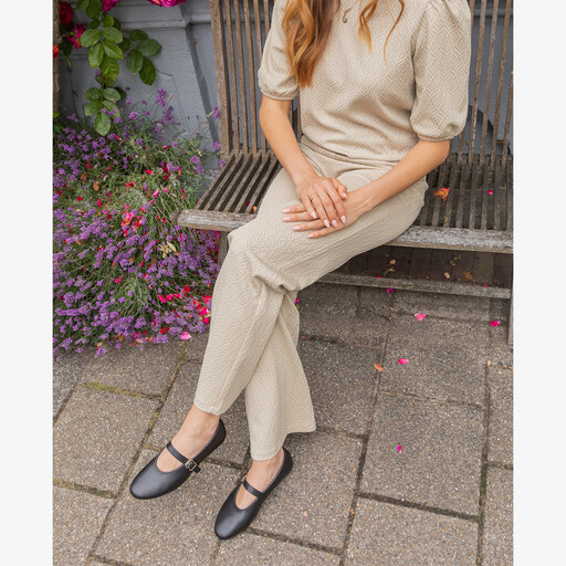 Dames ballerina’s zwart