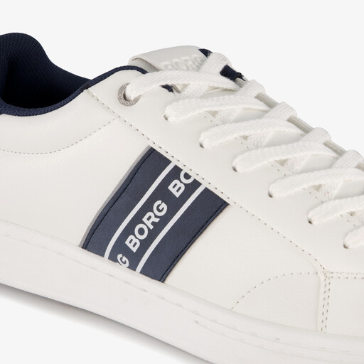 Heren sneakers wit blauw