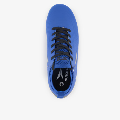 FG kinder voetbalschoenen blauw wit