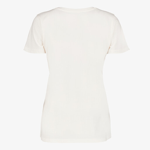 Dames T-shirt met opdruk wit