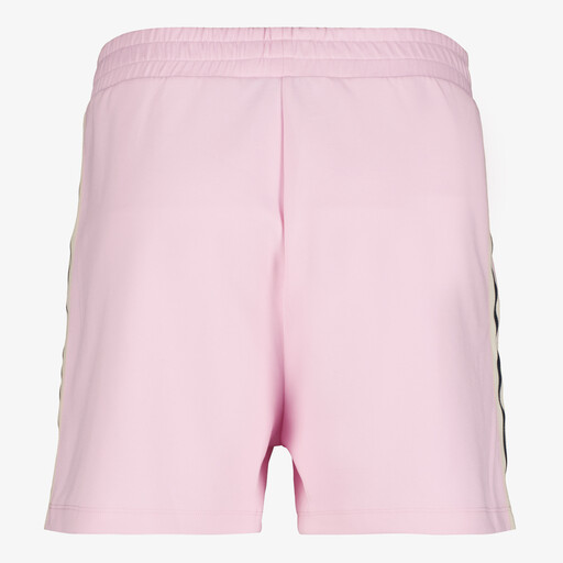 Dames sweatshort roze zwart