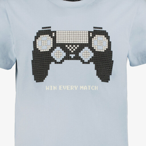 Jongens game T-shirt blauw