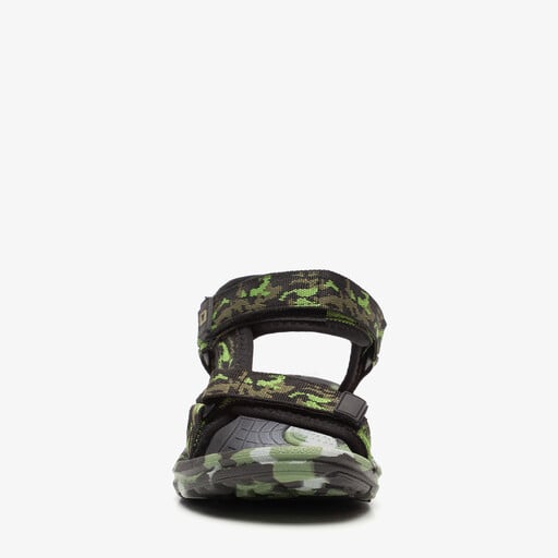 Jongens sandalen met camouflageprint