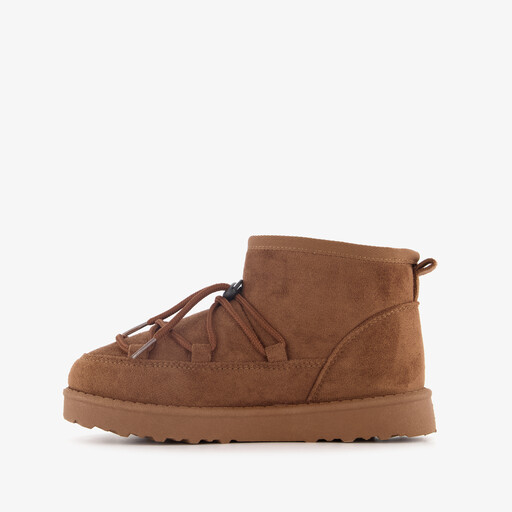 Gevoerde meisjes boots bruin
