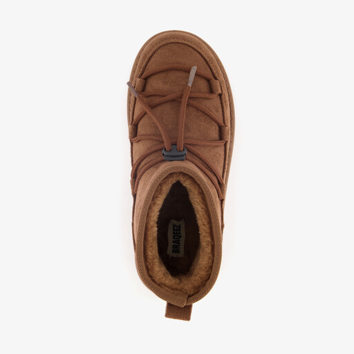 Gevoerde meisjes boots bruin