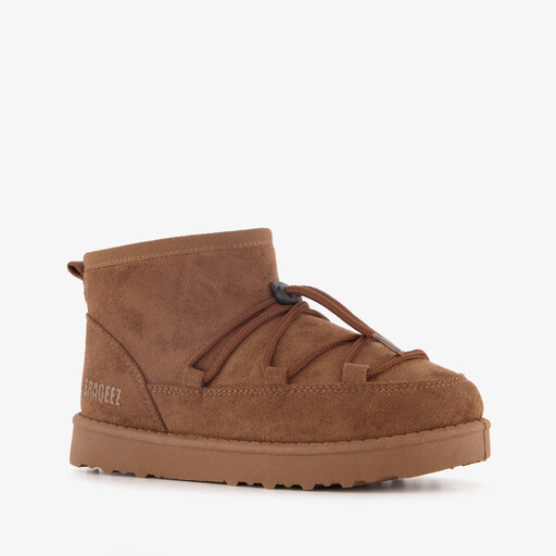 Gevoerde meisjes boots bruin