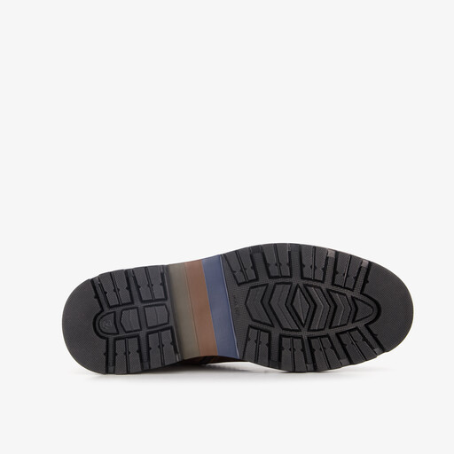 Leren heren veterboots bruin