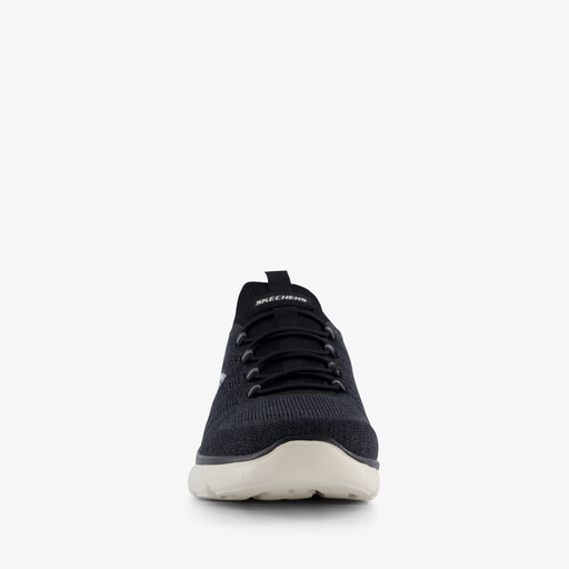 Slip-ins: Summits Key Pace heren sneakers zwart wit