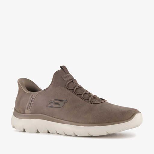 Slip-ins: Summits - Korlo heren sneakers bruin